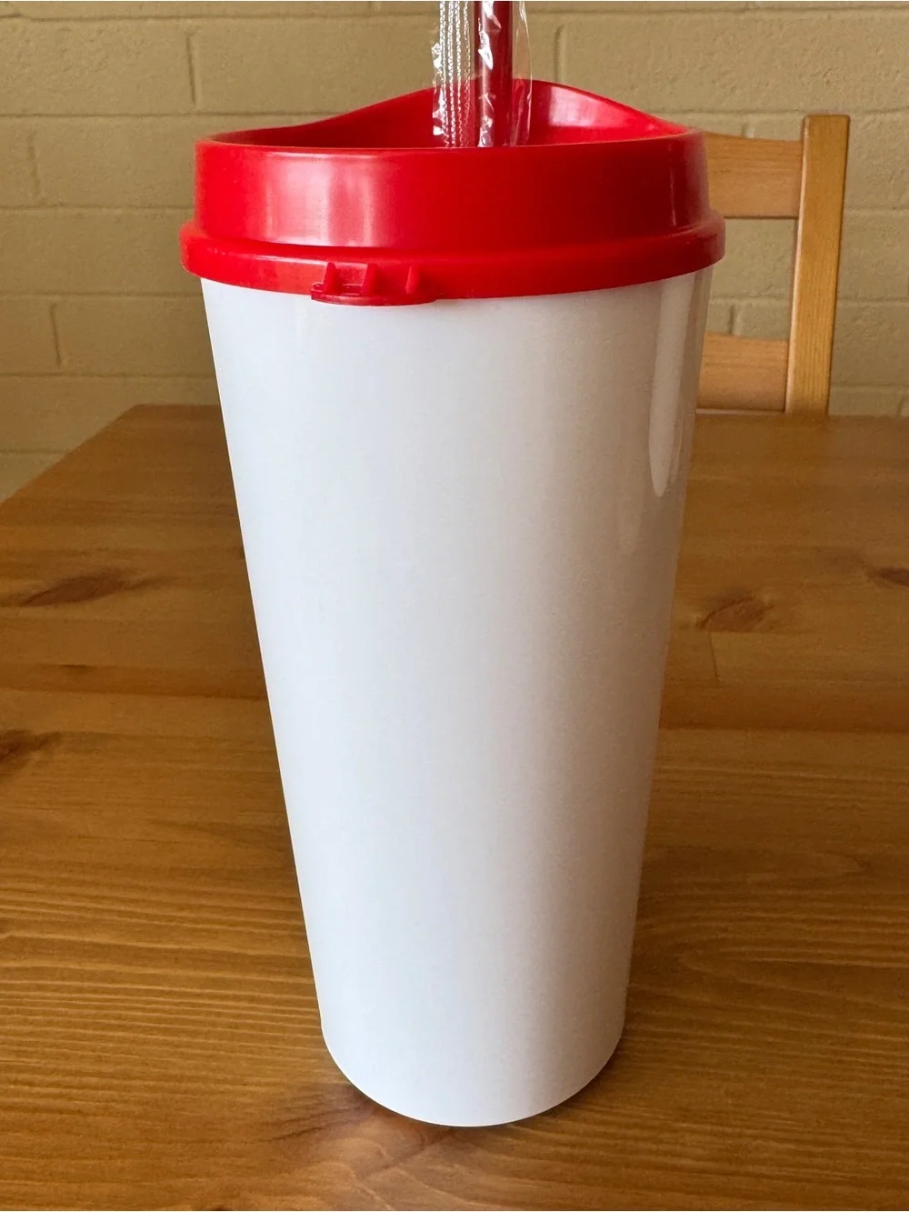 New President Joe Biden 2024 Insulated Plastic Cup Dark Brandon w/ Straw